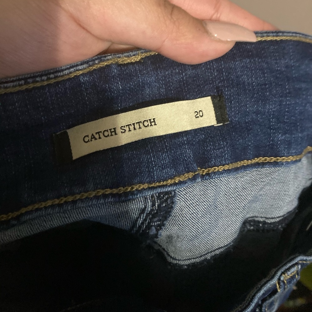 Size 20 distressed jeans